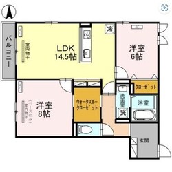 D-Residence諸江町HELZの物件間取画像